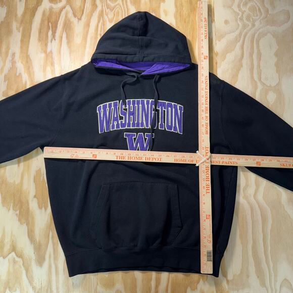 Vintage Y2K Washington Huskies embroider collegiate hoodie - Picture 4 of 4